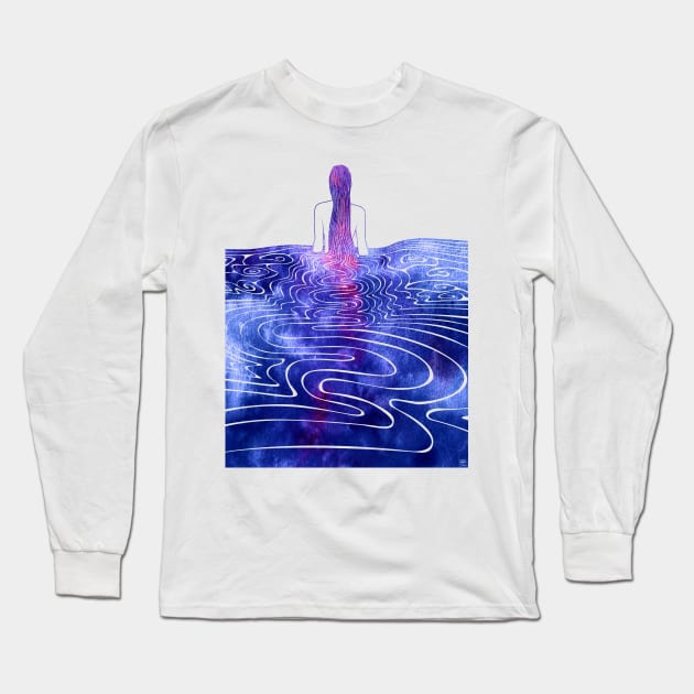 Nereid CLXXXIII Long Sleeve T-Shirt by Sirenarts